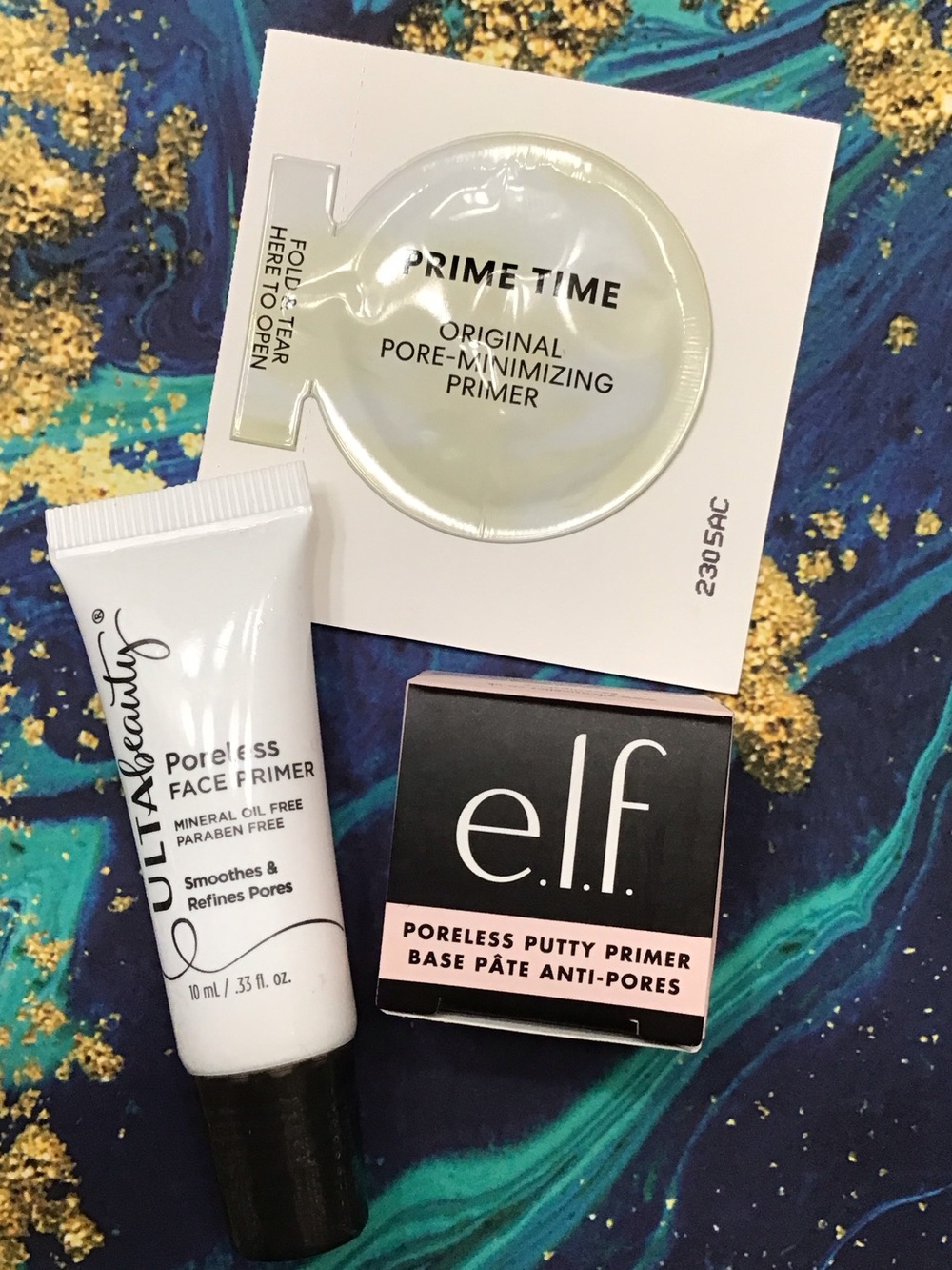 Primers: Ulta Beauty, e.l.f., BareMinerals